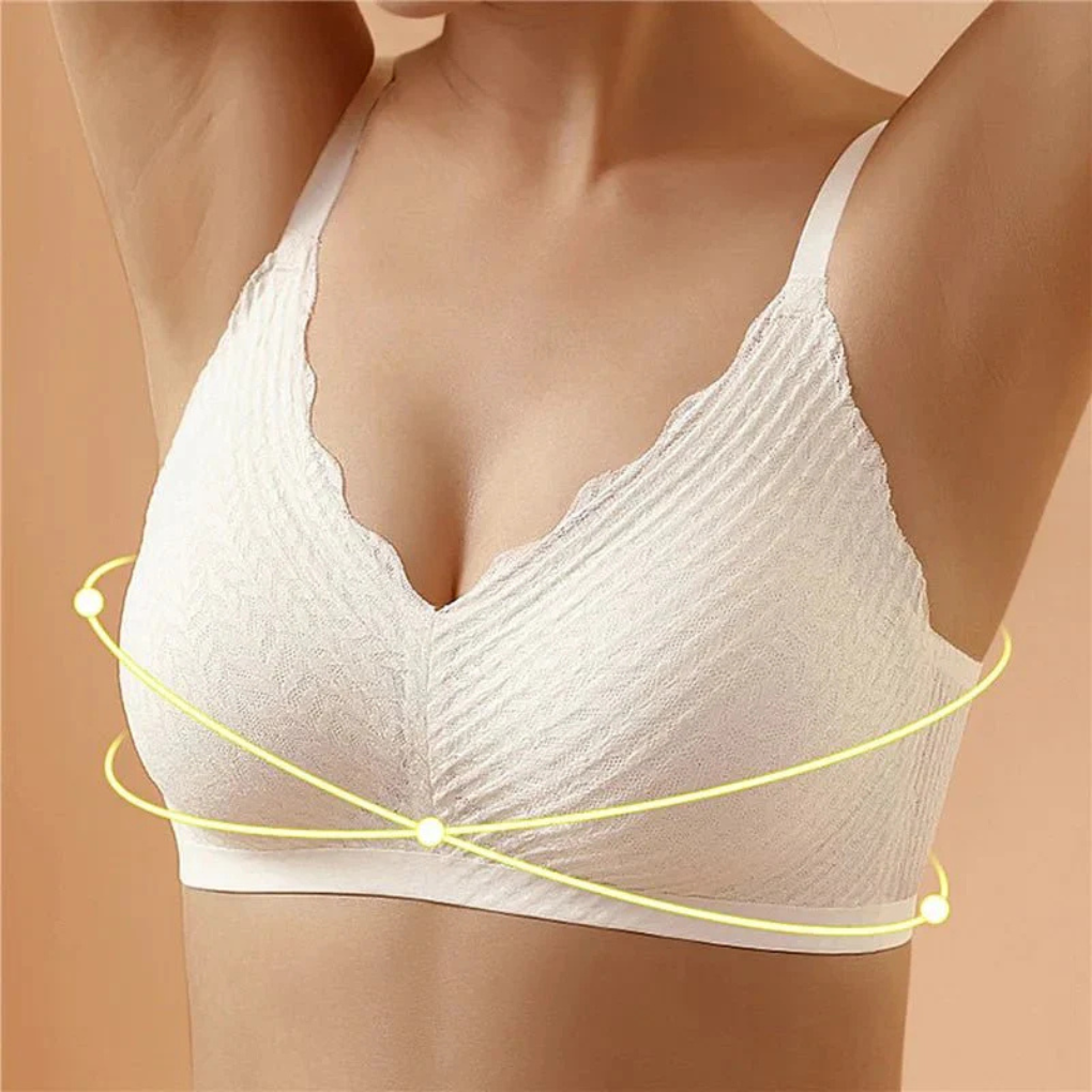 Brassière en dentelle sans armatures