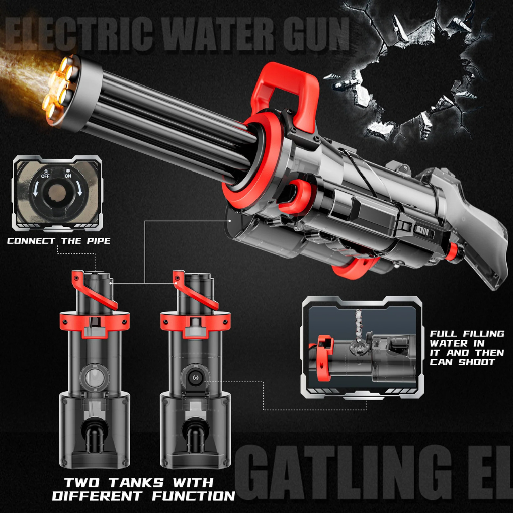 Fusil à eau automatique électrique