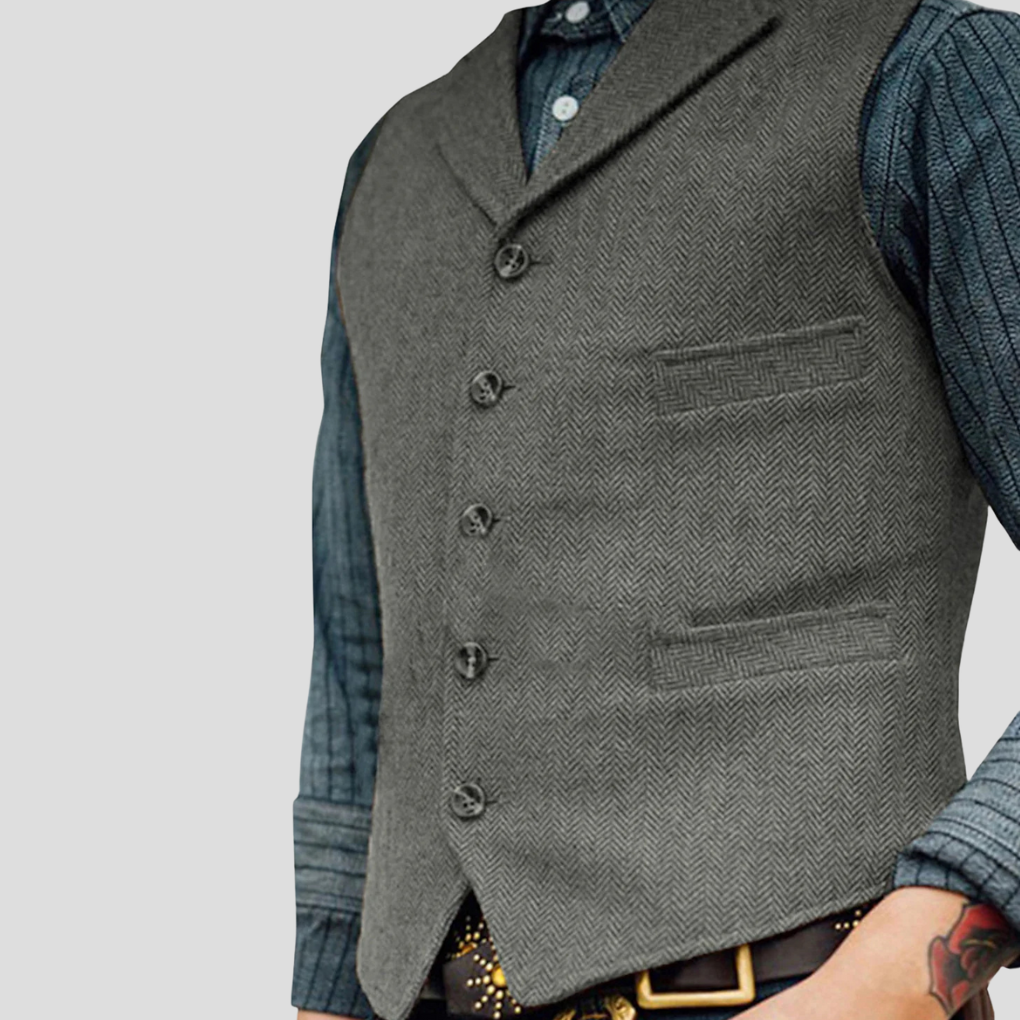 Gilet vintage pour homme