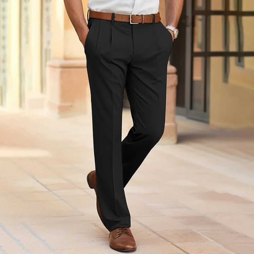 Pantalons d'affaires décontractés pour hommes