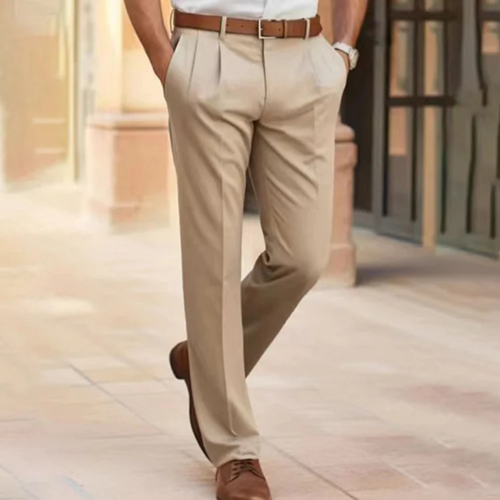 Pantalons d'affaires décontractés pour hommes