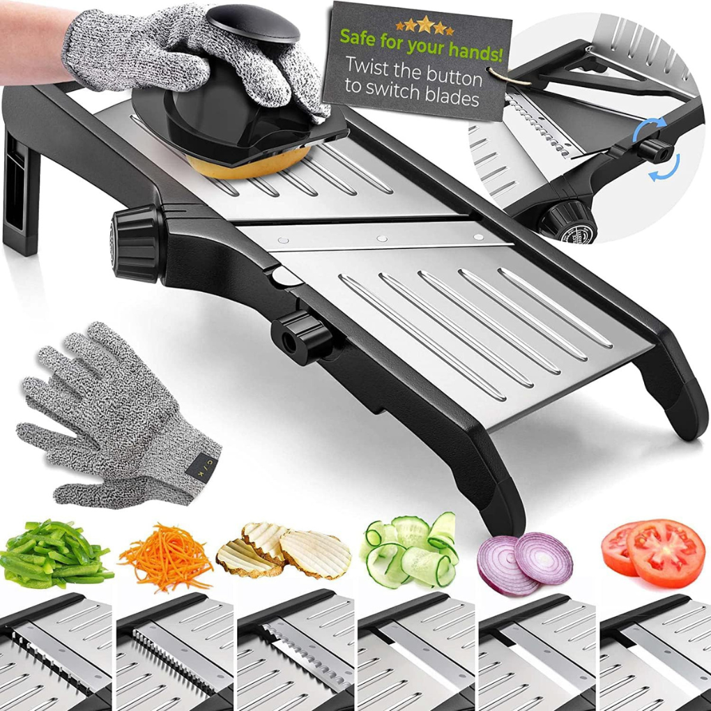 Ensemble de Mandoline de Sécurité pour Hommes & Femmes