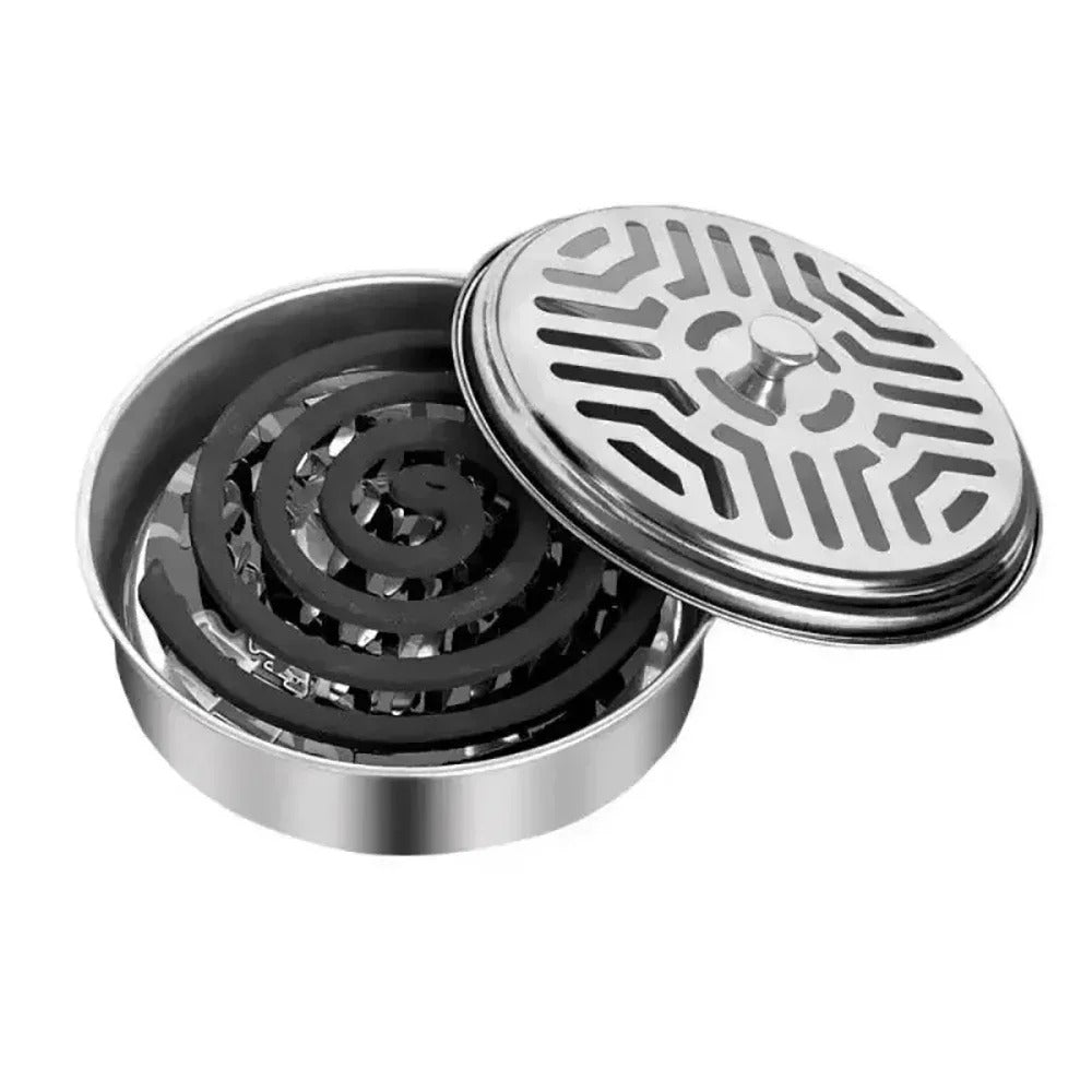 ChicRepel - Support de Moustiquaire avec Couvercle pour Protection Optimale