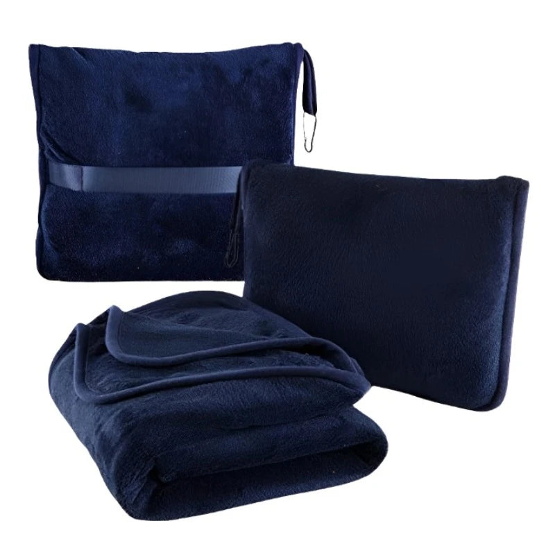 VoyageCozy - Couverture de Voyage Compacte et Confortable.