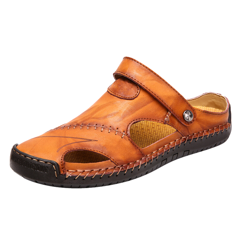 ConfortPlus - Sandales en Cuir Orthopédiques pour un Style Élevé et Durable