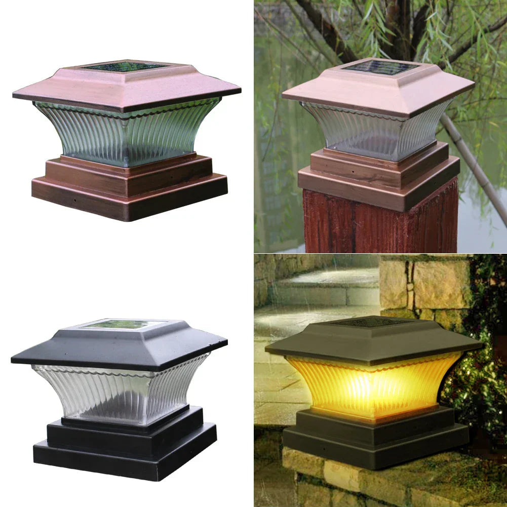 LuxeJardin - Lampe LED Solaire pour Éclairage Extérieur Économique