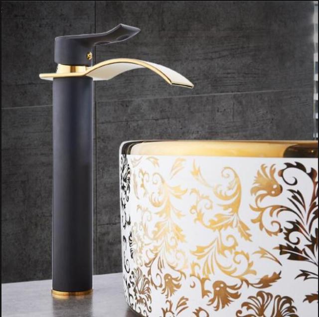 Colten - Robinet de Lavabo Cascade en Laiton