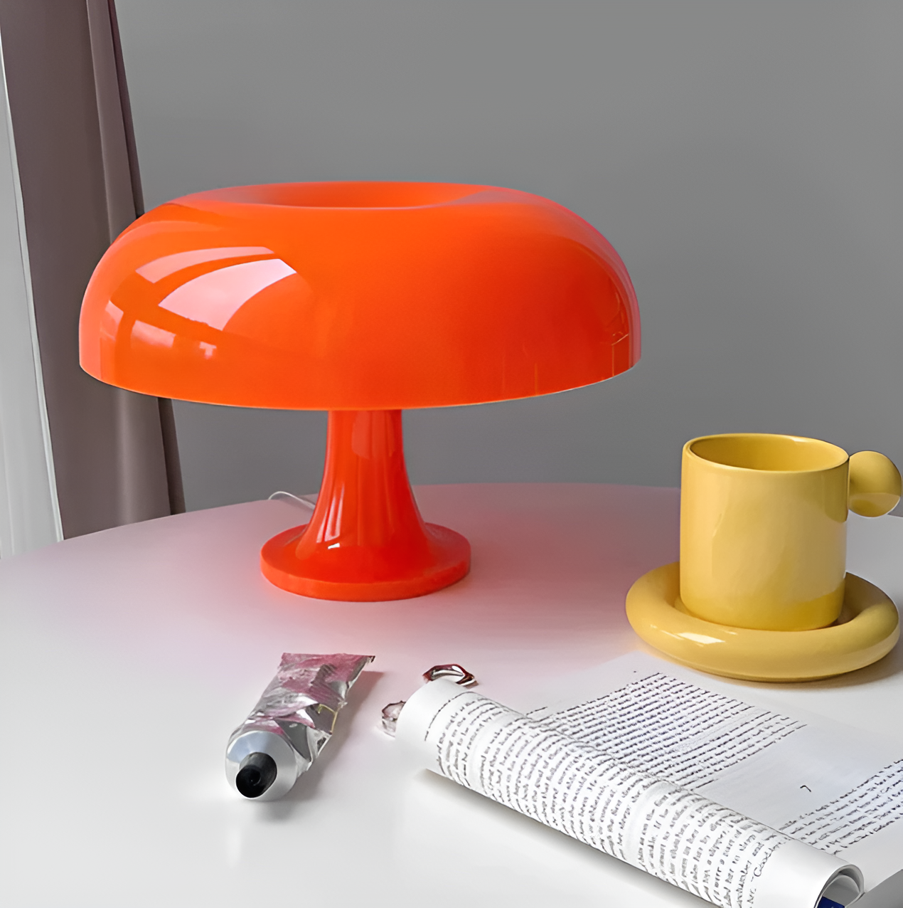 LumiFashion - Lampe LED Champignon Design Rétro et Éco-énergétique