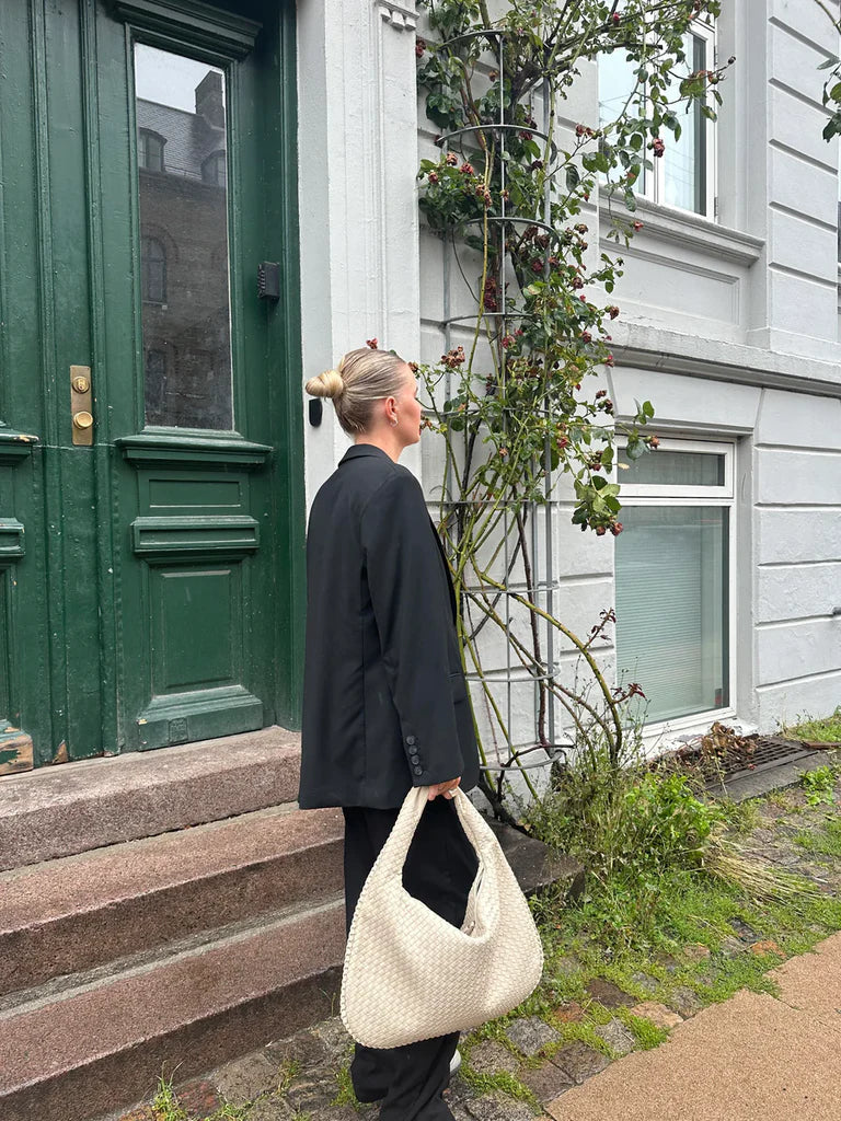 Sassy Bag - Sac à Main Tressé en Cuir Luxueux