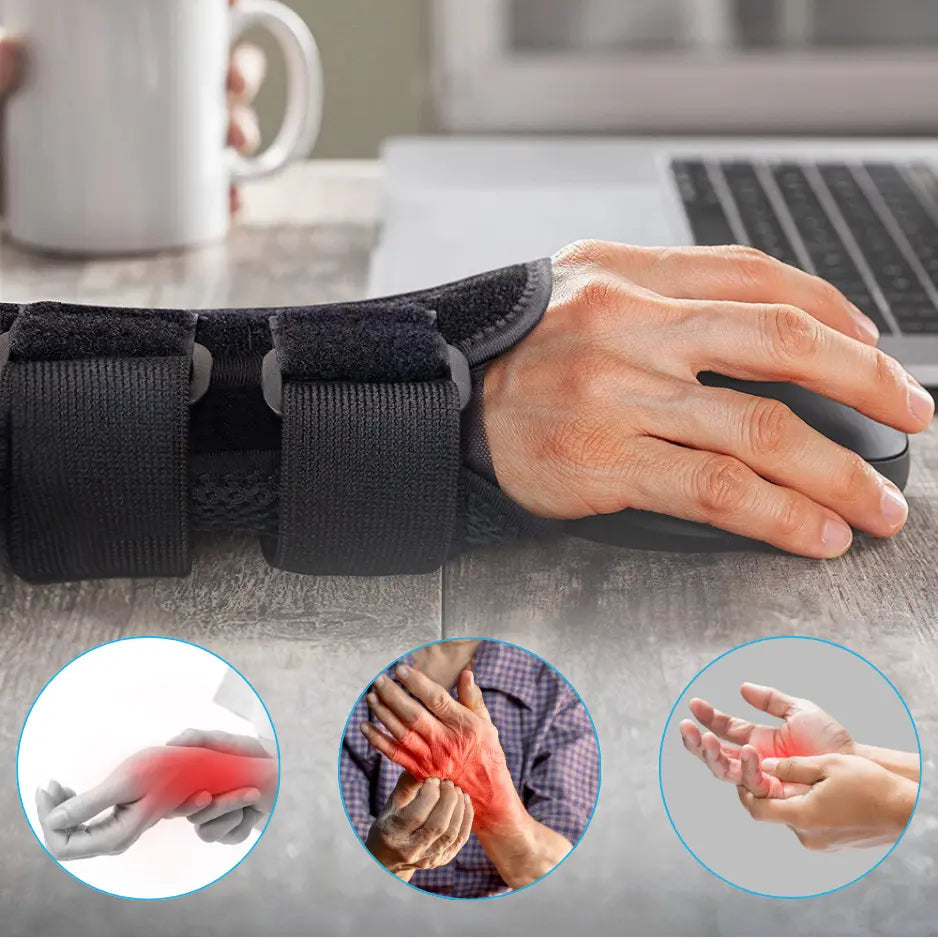 WristGuard - Soutien de poignet ergonomique et confortable pour soulagement immédiat