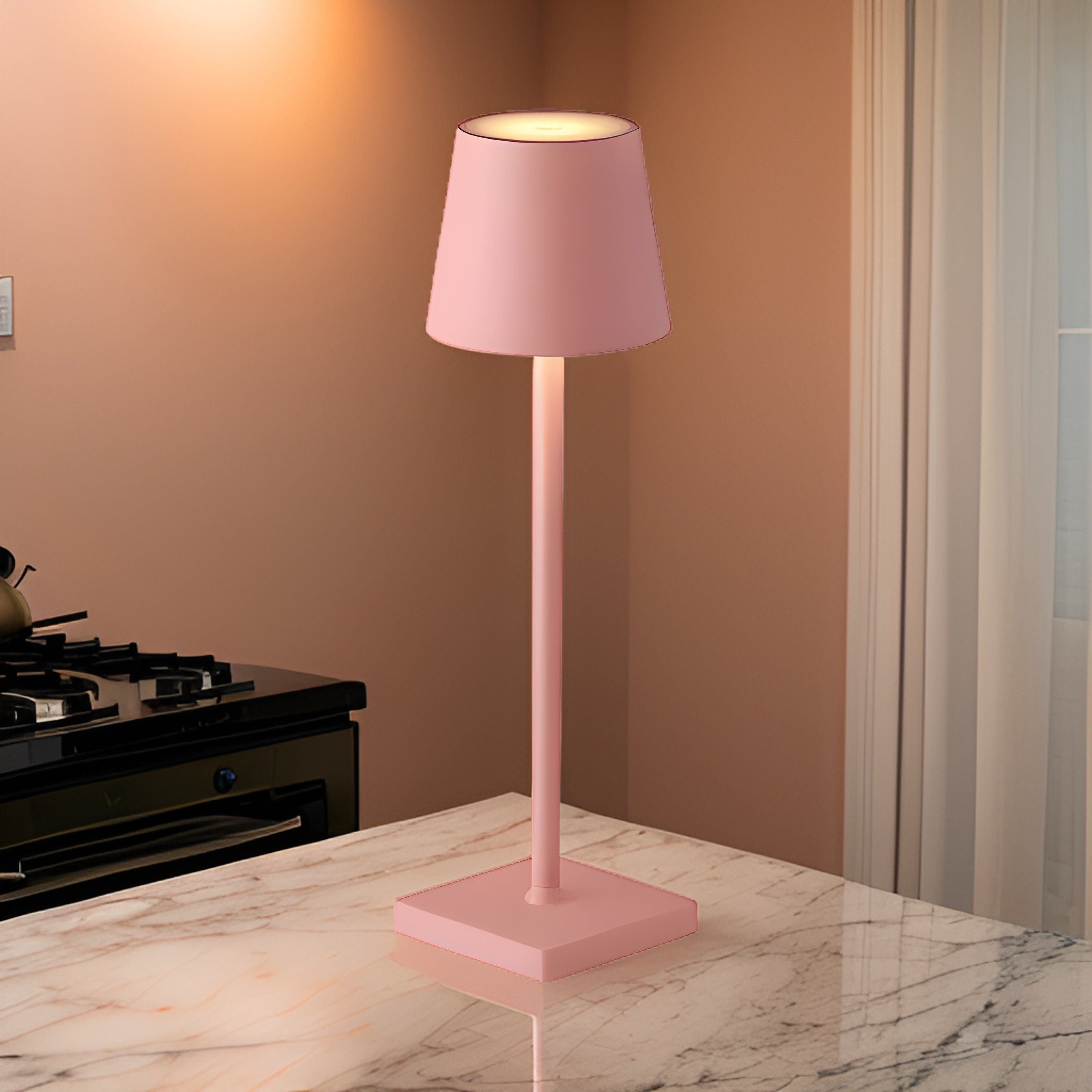 LumiFire - Lampe à Dimmable sans Fil pour Intérieur et Extérieur
