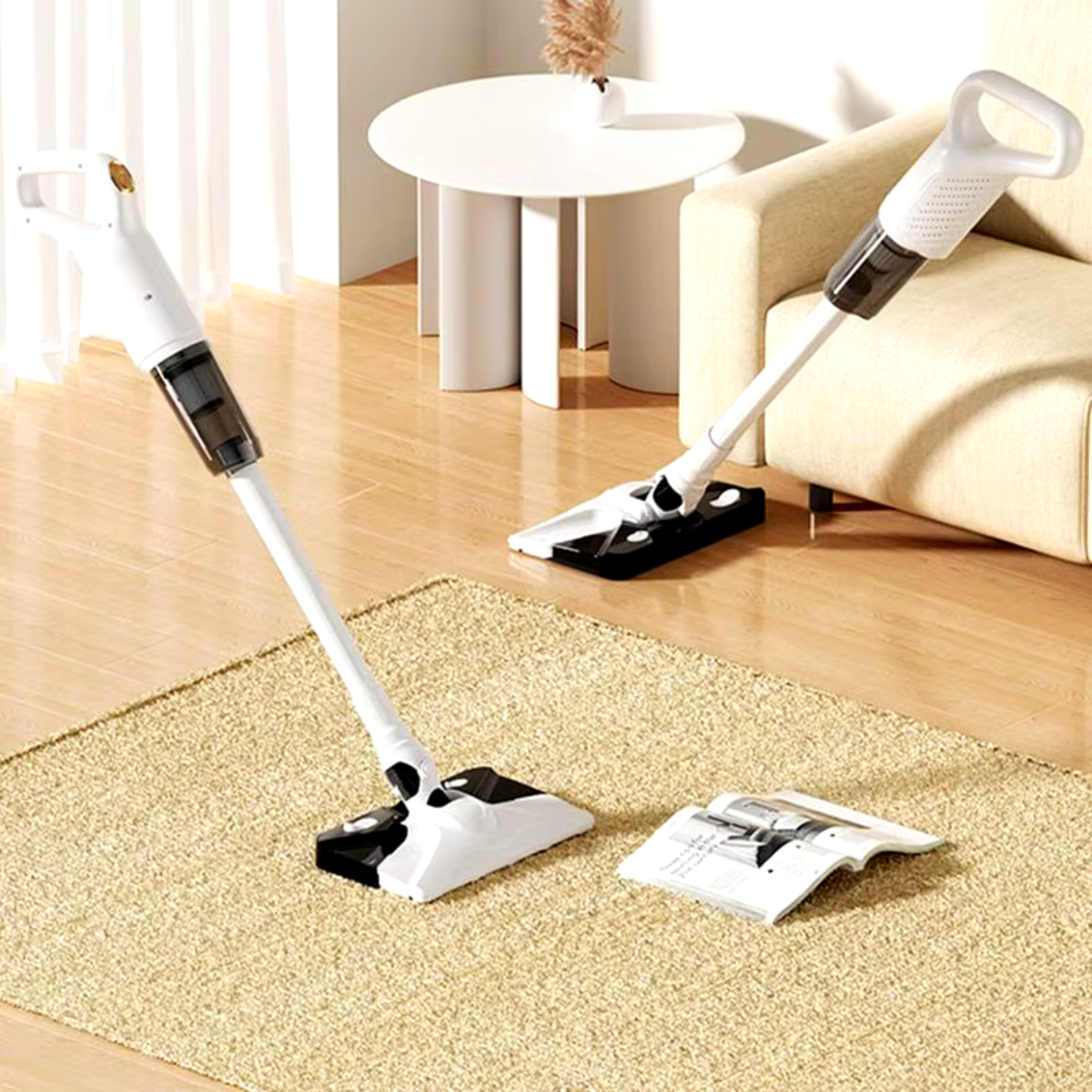 CleanBuddy - Aspiration et Délavage 3 en 1 sans Fil - Idéal pour Familles et Animaux