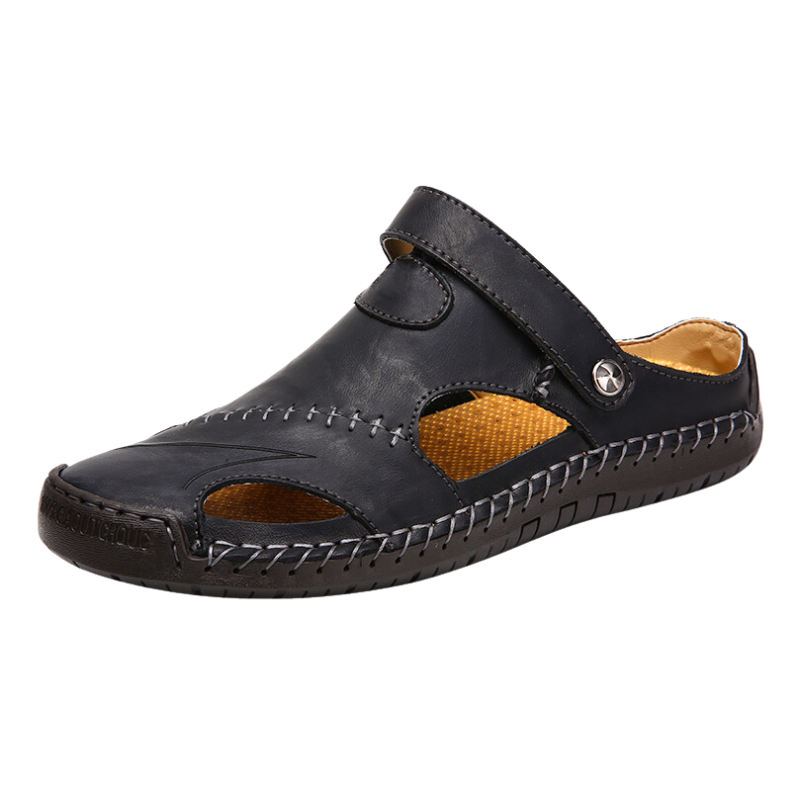 ConfortPlus - Sandales en Cuir Orthopédiques pour un Style Élevé et Durable