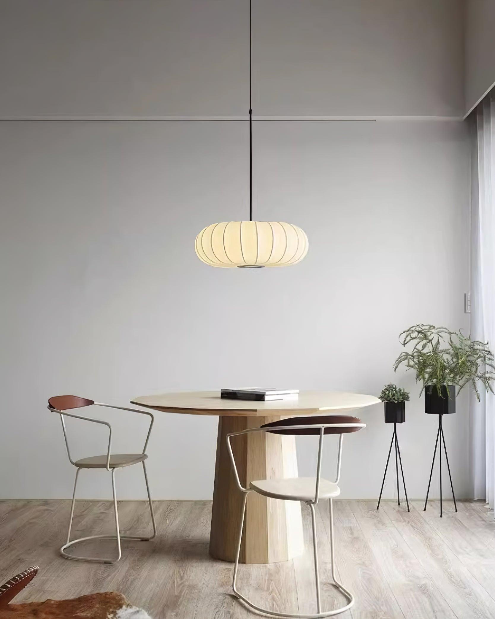 LumineuxDesign - Lampe Suspended Minimaliste en Bois Naturel