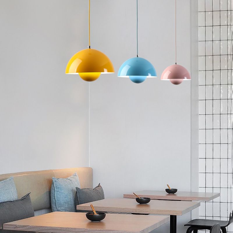 Lumière Suspendue Florale - Applique Scandinave pour une Ambiance Cosy