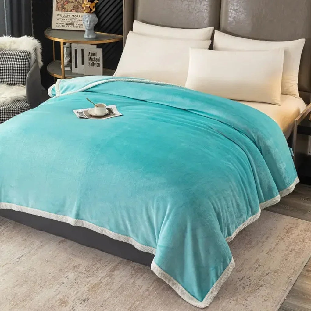 Couverture en Fleece Polyester Épaisse