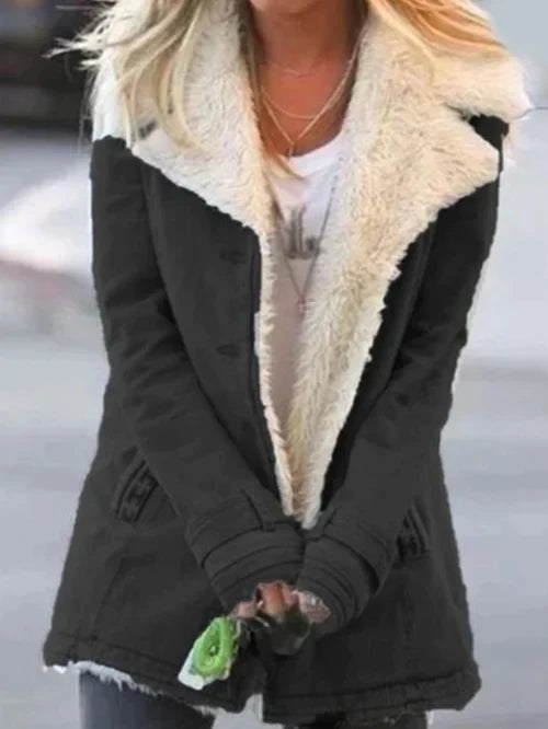 Cora - Manteau d'Hiver Thermique Élégant