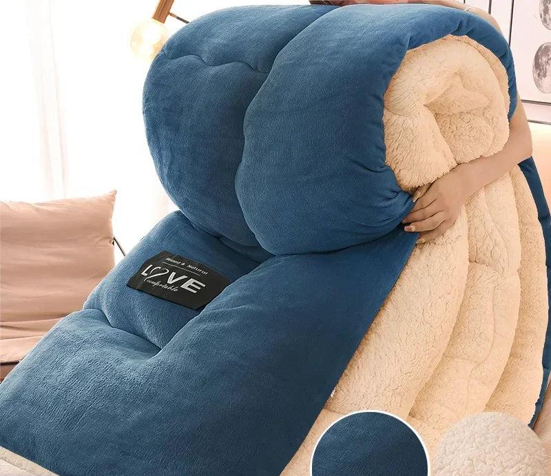 Couette Épaisse en Flanelle Double pour l'Hiver - Rypat