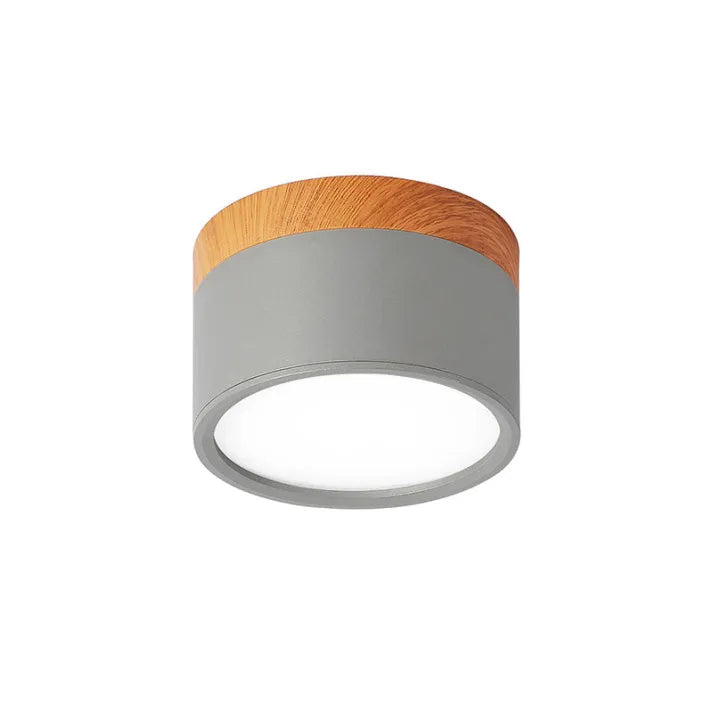 LumiZénith - Plafonnier LED Cylindrique pour Couloir Modern et Énergétiquement Efficace