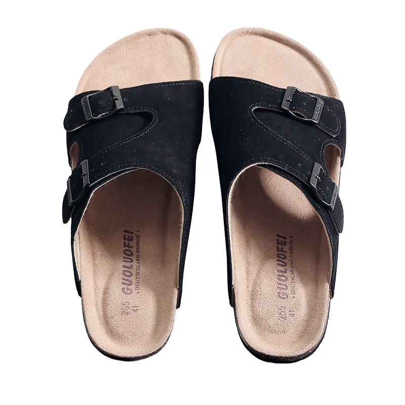 ConfortStyle - Sandales en cuir pour hommes, confort ultime et style moderne