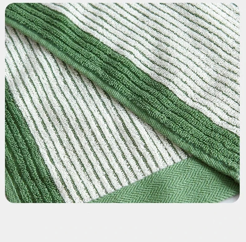 EcoChic - Serviette de Bain Super Douce en 100 % Coton Bio
