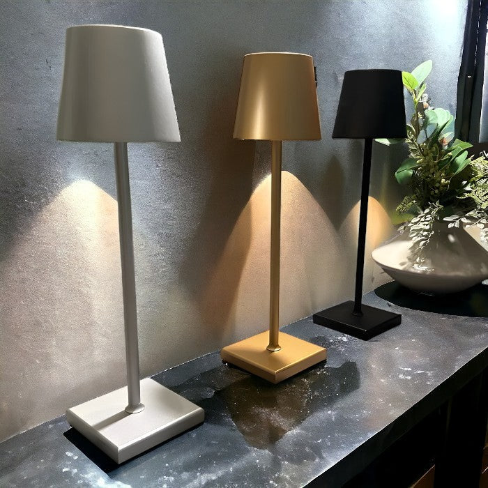 LumiFire - Lampe à Dimmable sans Fil pour Intérieur et Extérieur