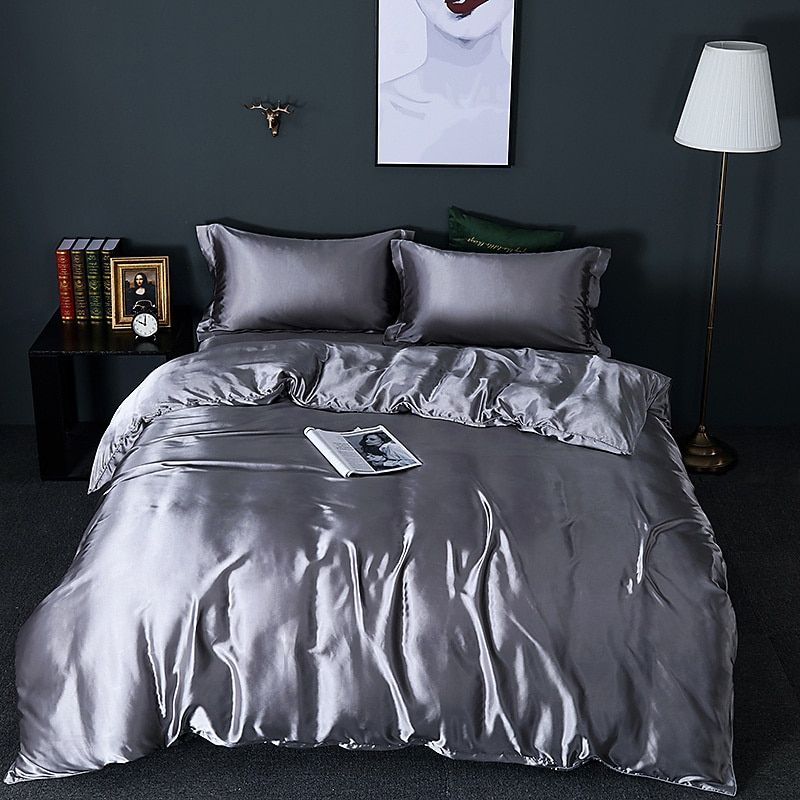Velora - Set de housse de couette 4 pièces Luxe 240x220 pour lit double
