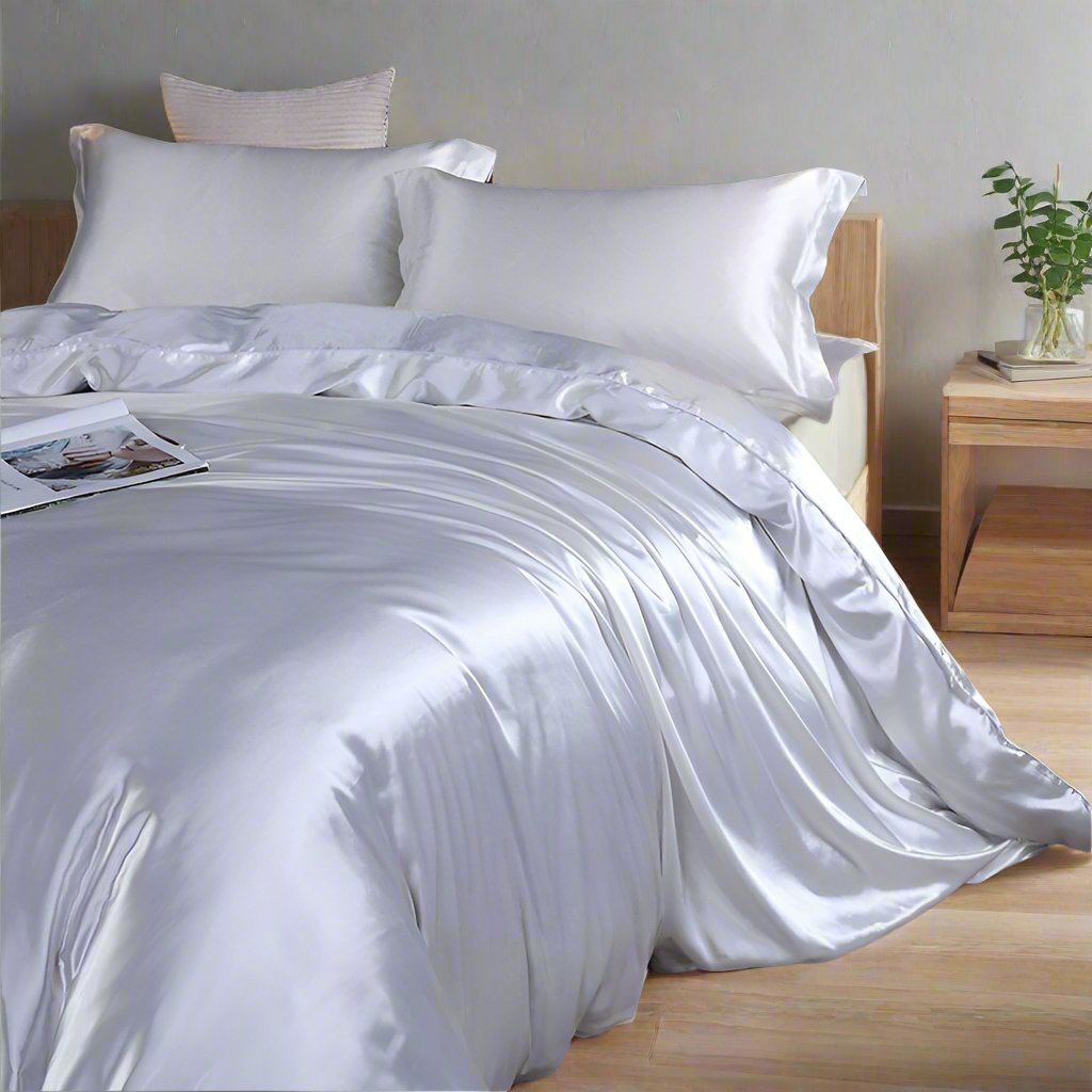 Velora - Set de housse de couette 4 pièces Luxe 240x220 pour lit double