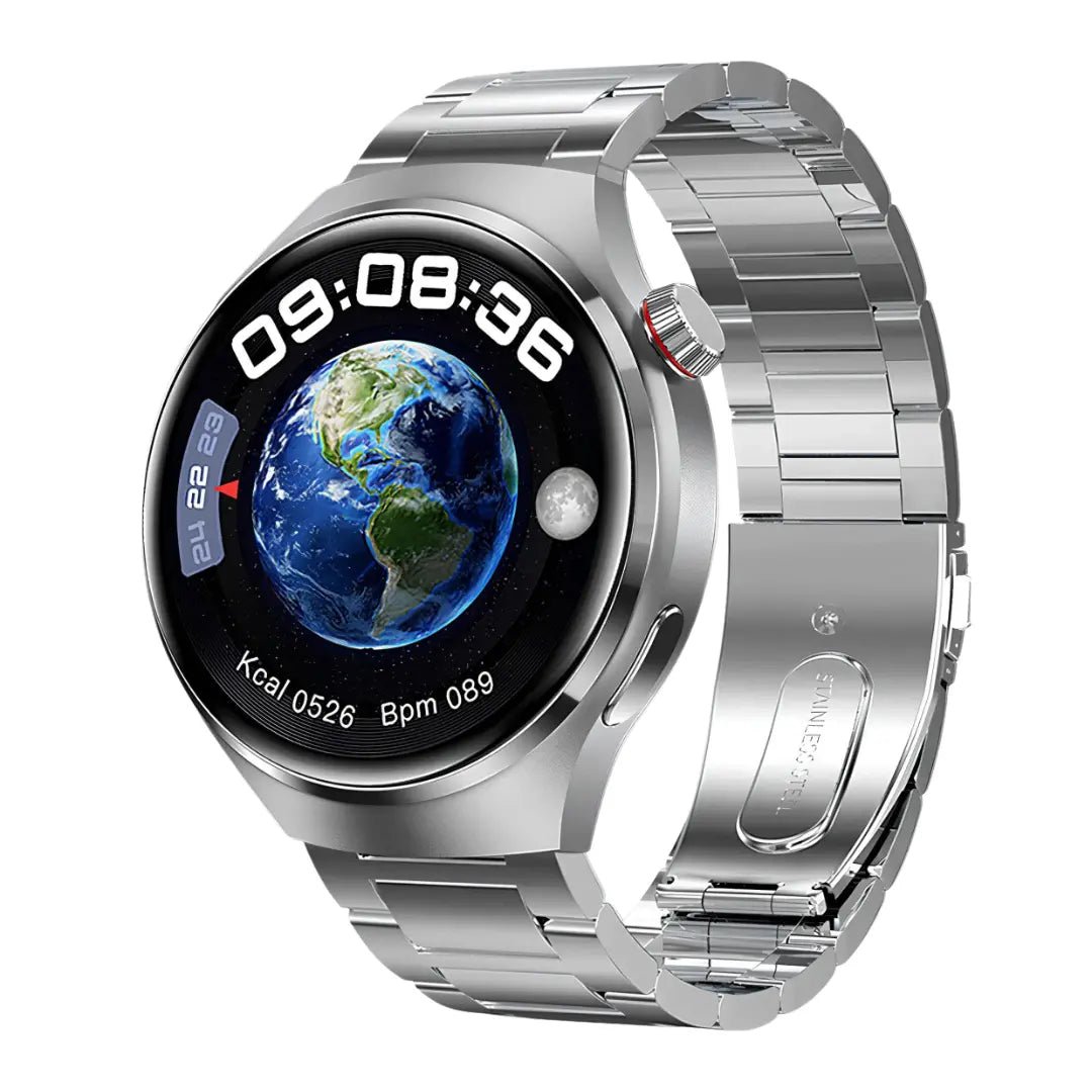 SmartTech - Montre Connectée Élégante avec Suivi de Santé et GPS