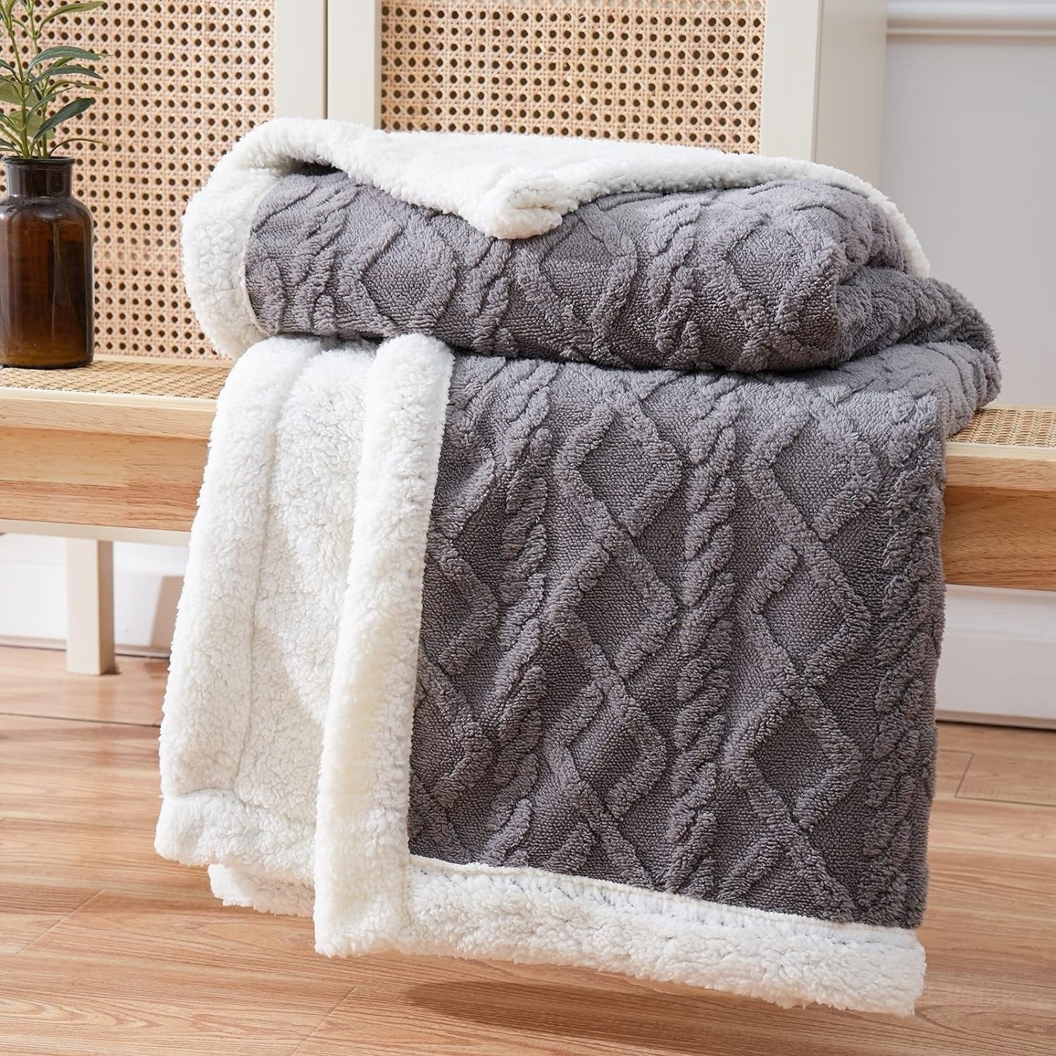 Couverture Douillette en Sherpa