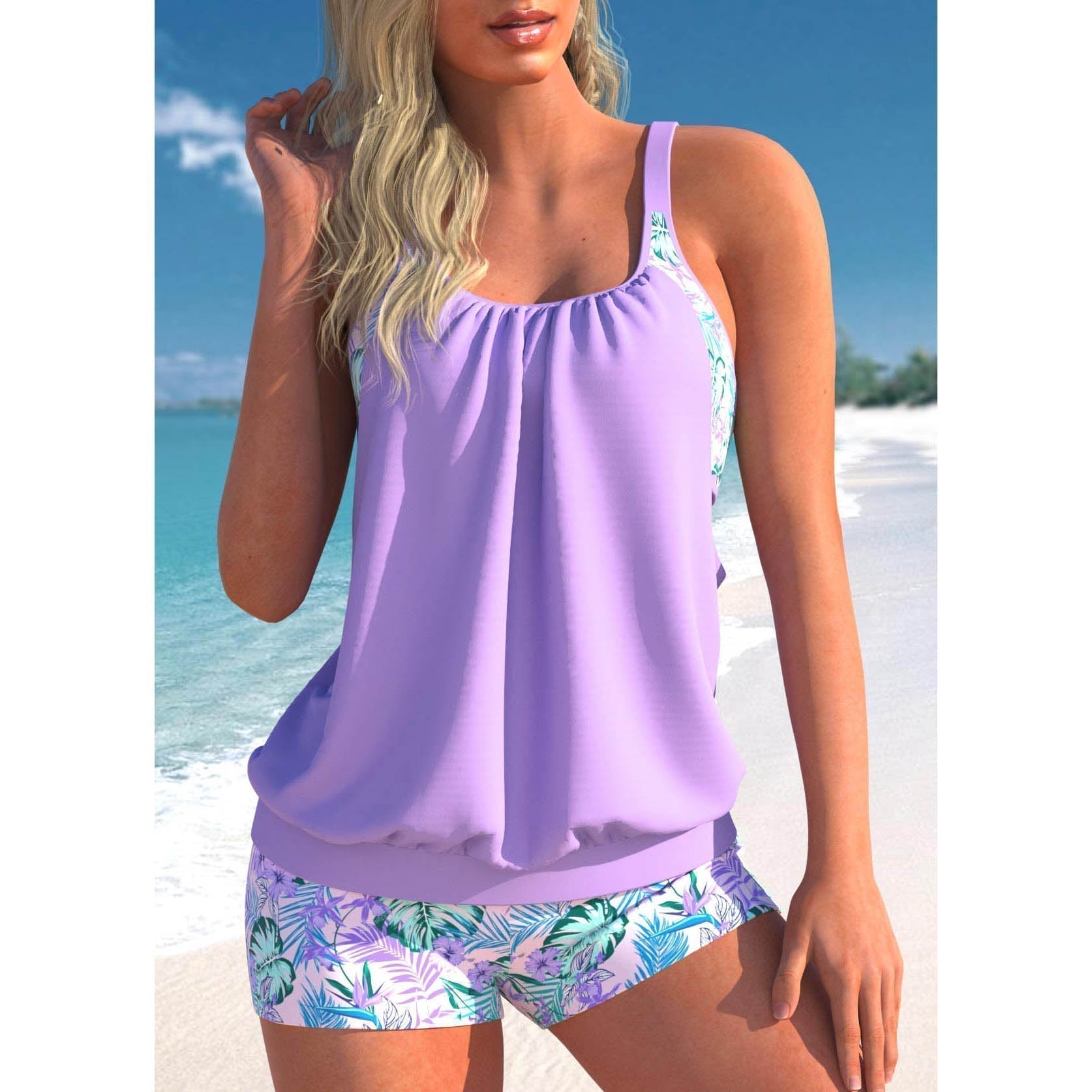 TidalTrend | Tankini Deux Pièces pour Femmes