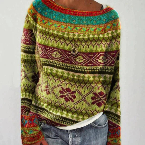 Anikka - Pull d'Hiver Chaud et Confortable