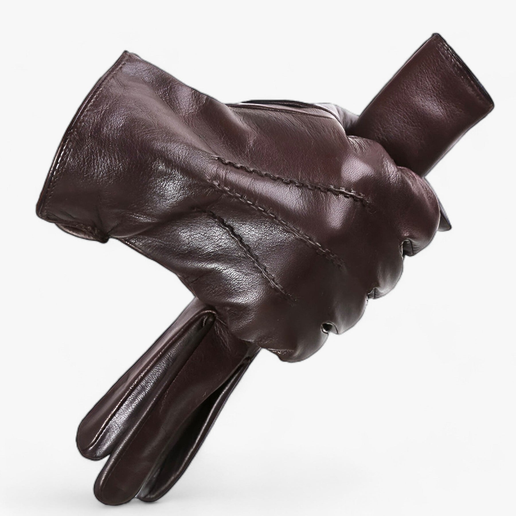 RippleWarm | Gants d'Hiver en Peau de Mouton - Chaleur Supérieure & Style