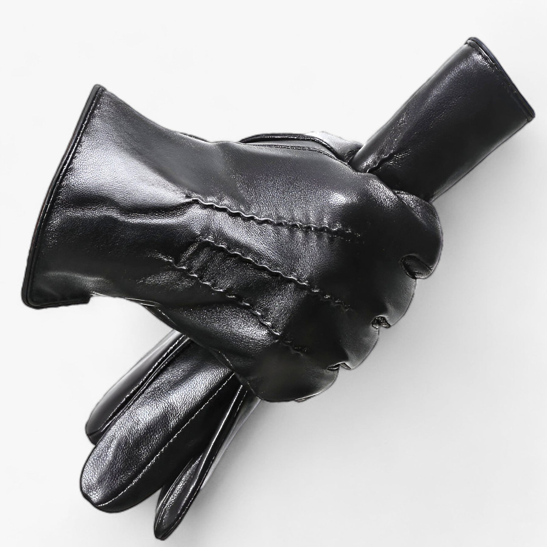 RippleWarm | Gants d'Hiver en Peau de Mouton - Chaleur Supérieure & Style