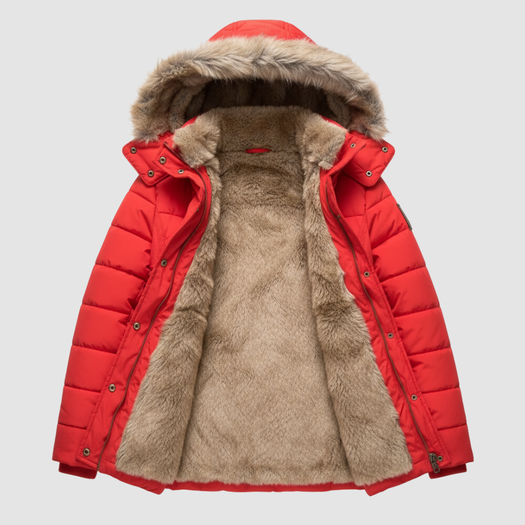 Veste Matelassée à Capuche pour Femme