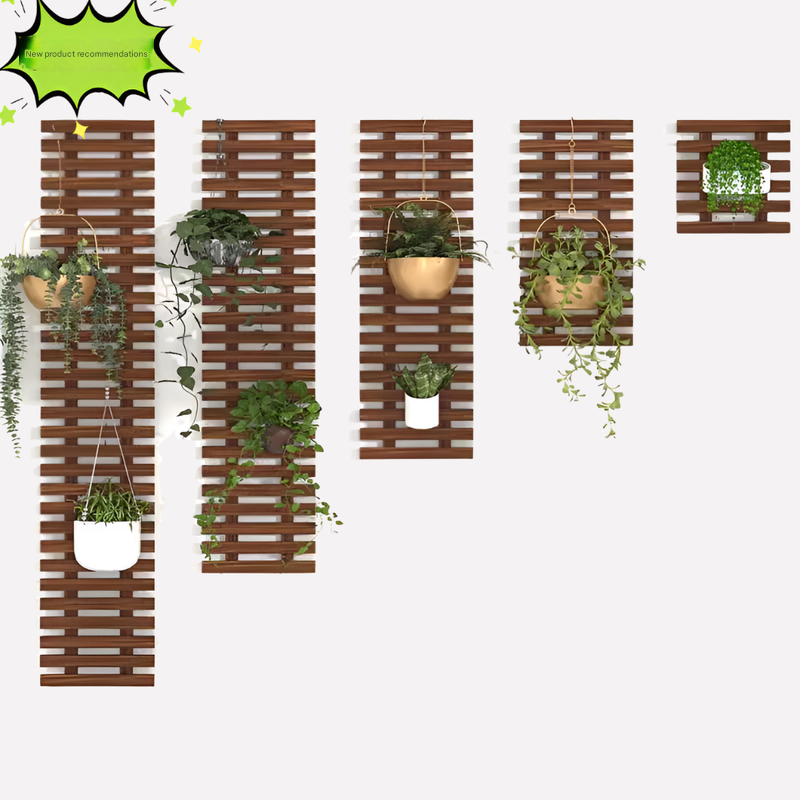 Étagère murale en bois de style vintage